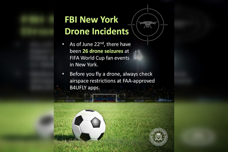 Feds to NYC Drone Pilots: Stay Out of World Cup Skies