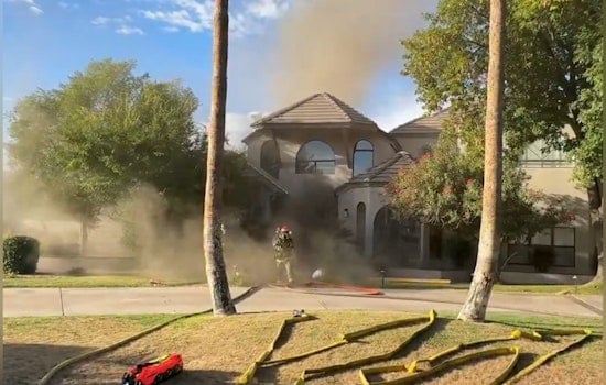 First-Alarm Blaze Jolts Paradise Valley As Phoenix, Scottsdale Crews Race In
