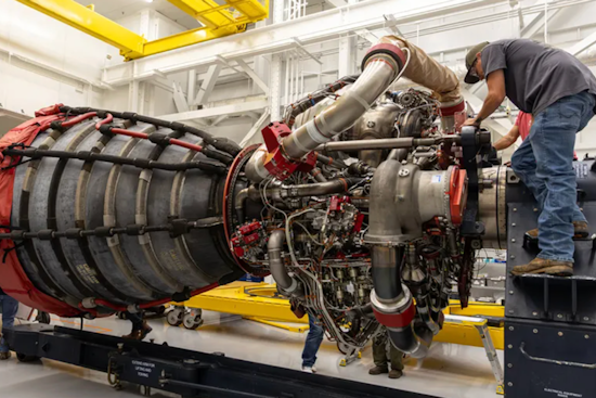 First Artemis III Engine Arrives at Kennedy Space Center