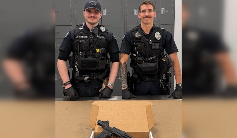 First-Day Lynnwood Rookie Drags Armed Suspect From Blackberry Thicket