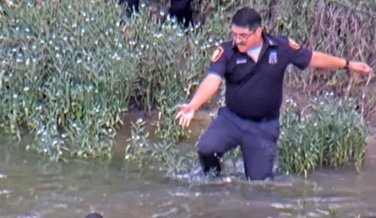 Fort Worth Cop Dives Into Trinity River, Saves Missing Boy In Nick Of Time