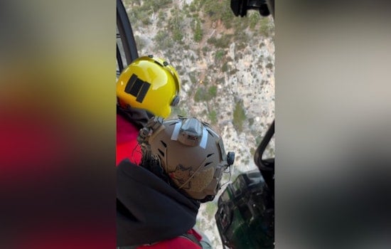Four Hikers Rescued Off Mount Charleston Cliff in Pre-Dawn Air Operation Near Las Vegas