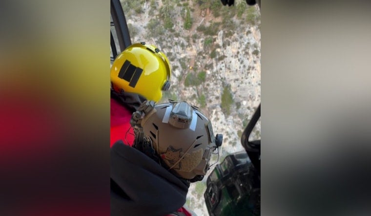 Four Hikers Rescued Off Mount Charleston Cliff in Pre-Dawn Air Operation Near Las Vegas