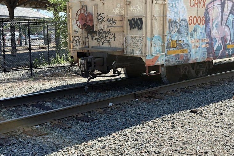 Freight Train Jumps Track, Freezes Downtown Framingham Crossings