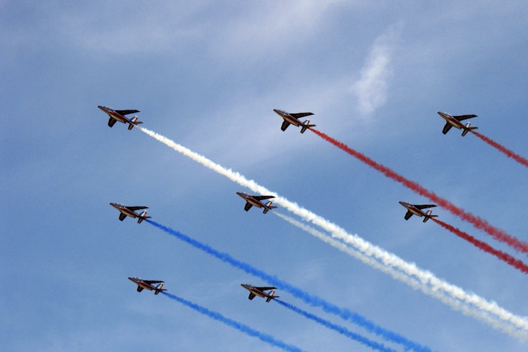 French Jet Team To Roar Down Hudson, Buzz West Point and Lady Liberty