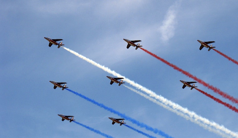 French Jet Team To Roar Down Hudson, Buzz West Point and Lady Liberty