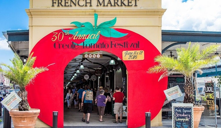 French Quarter Turns Red For 40th Creole Tomato Fest