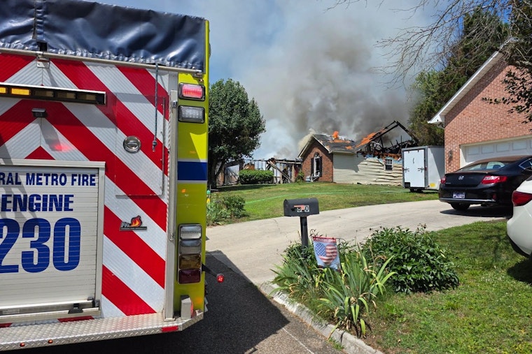 Garage Blaze Engulfs North Knox Home On Whitesburg Road