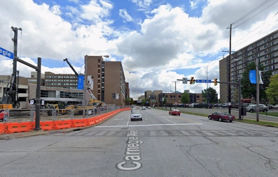 Gas Leak Brings Carnegie Avenue To A Standstill Between E. 89th And E. 91st