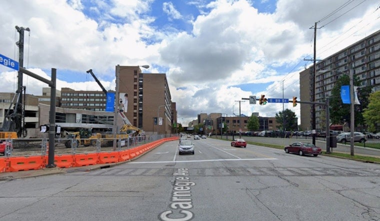 Gas Leak Brings Carnegie Avenue To A Standstill Between E. 89th And E. 91st