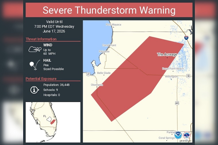 Glades On Edge As Fierce Storm Warning Targets The Acreage, Lake Okeechobee Towns