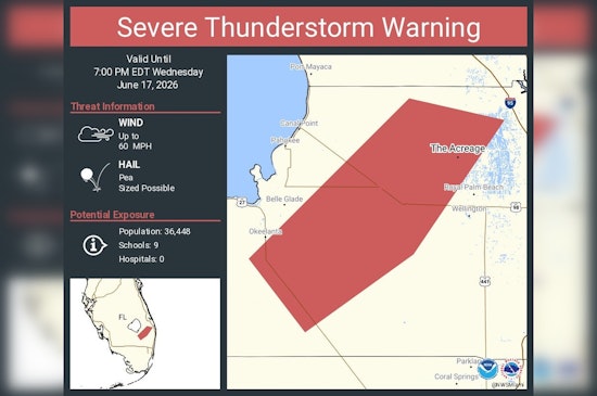 Glades On Edge As Fierce Storm Warning Targets The Acreage, Lake Okeechobee Towns