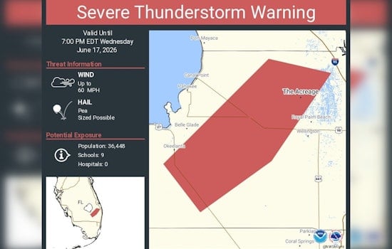 Glades On Edge As Fierce Storm Warning Targets The Acreage, Lake Okeechobee Towns