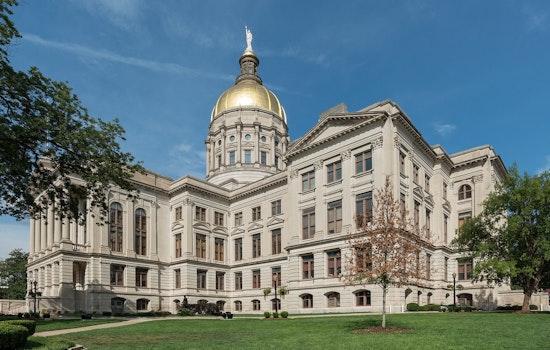 Gold Dome Skybridge Muscles Across MLK Drive, Downtown Critics Fume