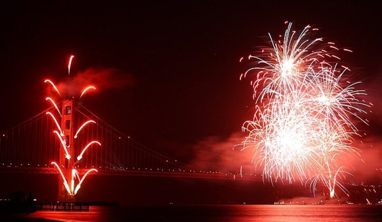 Golden Gate Goes Boom as July 4 Fireworks Shut Down Span
