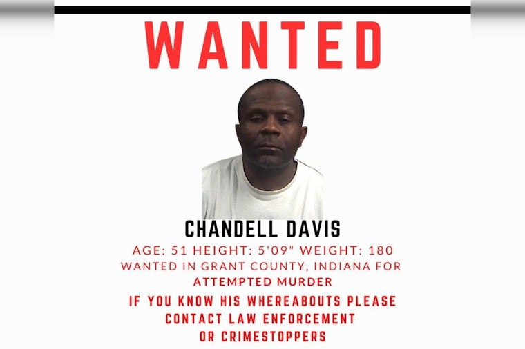 Grant County Manhunt Underway for Chandell Davis After Marion Shooting