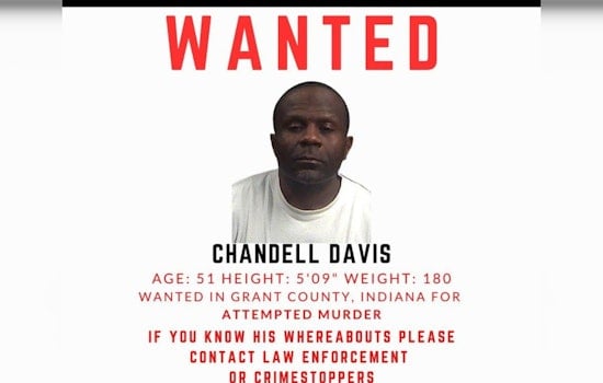 Grant County Manhunt Underway for Chandell Davis After Marion Shooting