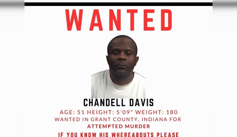 Grant County Manhunt Underway for Chandell Davis After Marion Shooting