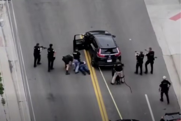 Grappler Snags Driver In Lakewood Stolen Car Bust