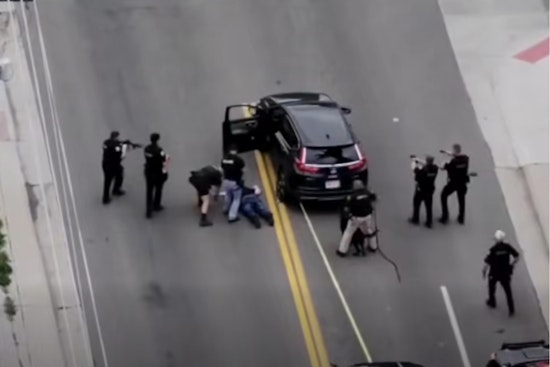Grappler Snags Driver In Lakewood Stolen Car Bust