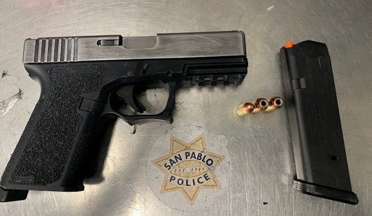 Graveyard Gun Grab: San Pablo Cops Nab Loaded 9mm After Late-Night Stop