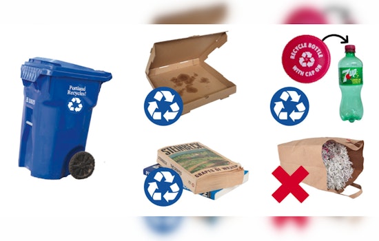 Greasy Pizza Boxes In, Shredded Paper Out as Portland Reboots Recycling Rules