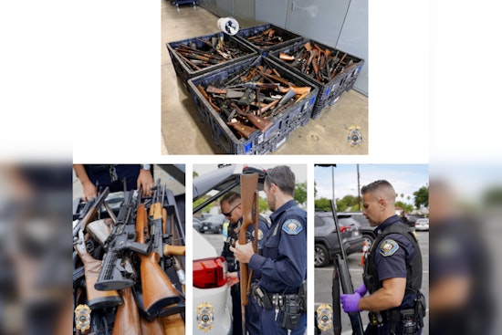 Guns for Gift Cards: Long Beach Parking Lot Haul Nets 430 Firearms