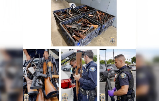 Guns for Gift Cards: Long Beach Parking Lot Haul Nets 430 Firearms