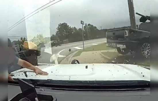 Gwinnett Crash Hurls Child Into Cop Car, Kid Stands Up And Walks Away
