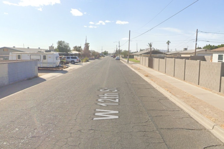 Handgun-Toting Teen Driver Slams Pole, Bolts From Cops In Yuma