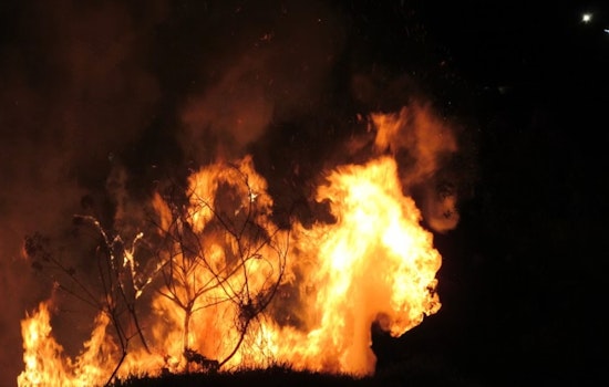 Harmony Ridge Erupts As Wildfire Ignites Nevada County Foothills