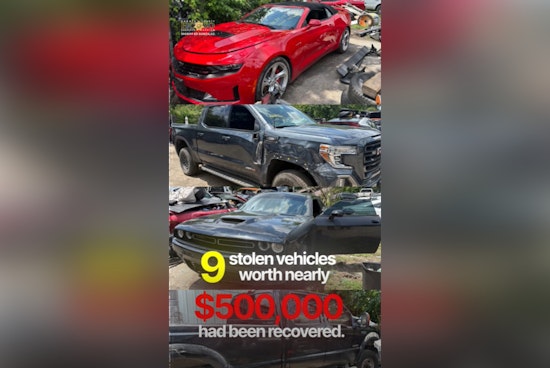 Harris County Cops Nab Suspects, Recover Nearly $500K In Hot Wheels