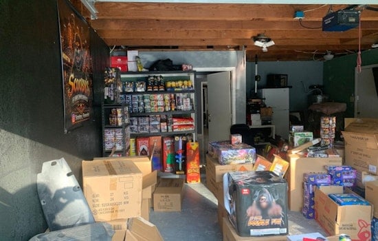 Harris County Fire Raid Nabs Massive Backyard Fireworks Stash