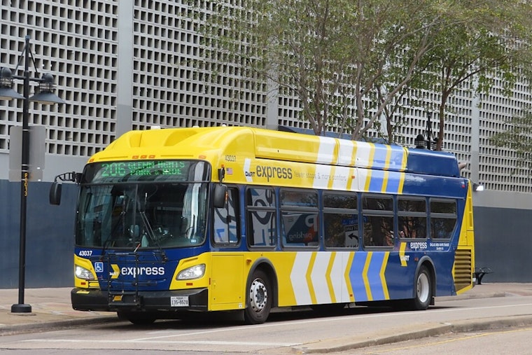 Harry Hines Commute Turns Chaos As DART Bus Drops Into Road Hole