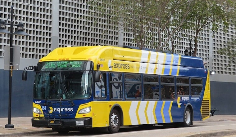 Harry Hines Commute Turns Chaos As DART Bus Drops Into Road Hole