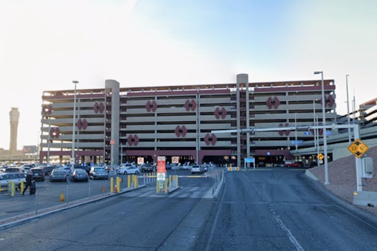 Harry Reid Airport Garage Blaze Sends Black Smoke Over Strip