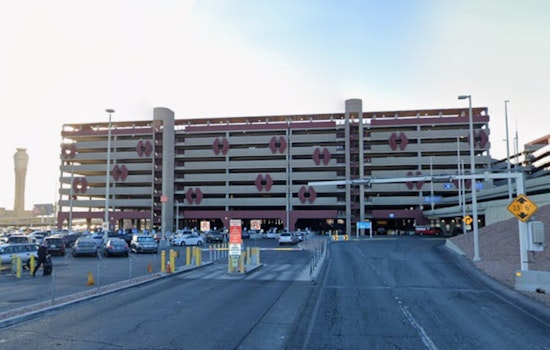 Harry Reid Airport Garage Blaze Sends Black Smoke Over Strip