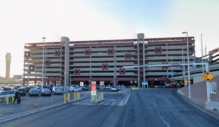 Harry Reid Airport Garage Blaze Sends Black Smoke Over Strip