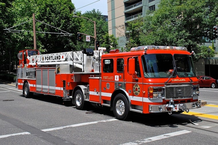 Hayden Island Mobile Home Blaze Triggers Aggressive Portland FD Response