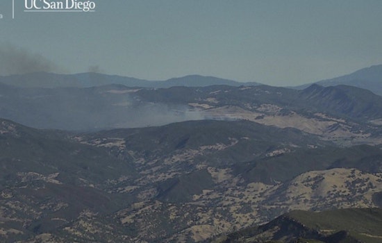 Head Fire Near Knoxville Turns Napa Skies Hazy As Crews Hit Rugged Hills