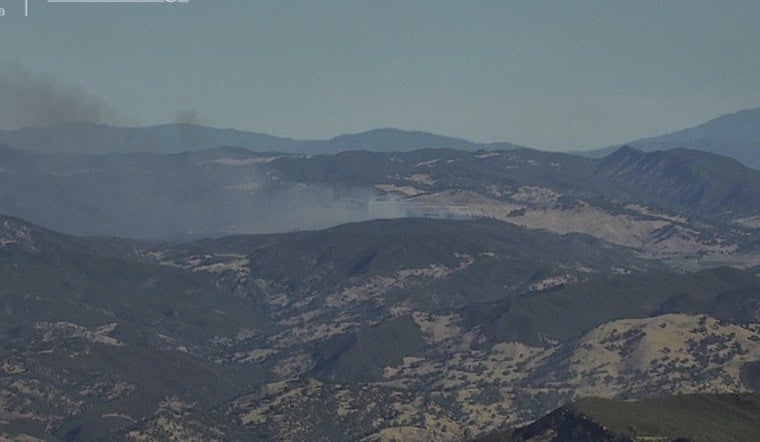 Head Fire Near Knoxville Turns Napa Skies Hazy As Crews Hit Rugged Hills