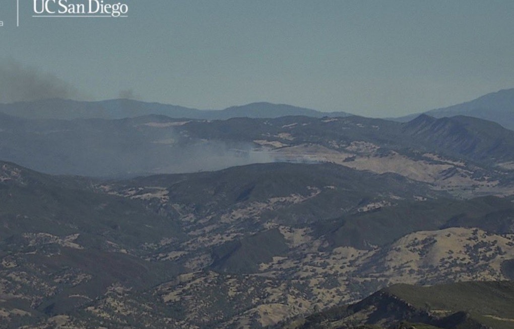 Head Fire Near Knoxville Turns Napa Skies Hazy As Crews Hit Rugged Hills