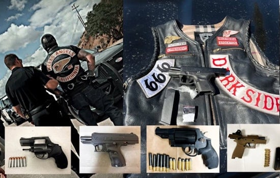 Hells Angels Southrun Crackdown: San Diego Cops Nab 24, Seize 14 Guns