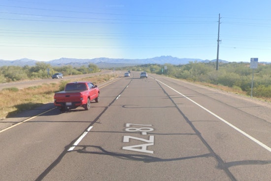 Highway Fireball Near Fountain Hills Torches Desert, Chokes SR 87