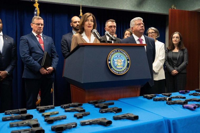Hochul Hypes Brooklyn Gang Takedown With Borough’s Top Prosecutor