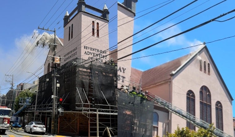 Holy Smoke: One-Alarm Church Blaze Snarls California and Broderick