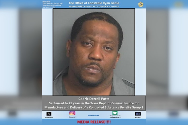 Houston Man Caught With 500 Grams Of Fentanyl Gets 25 Years In Texas Lockup