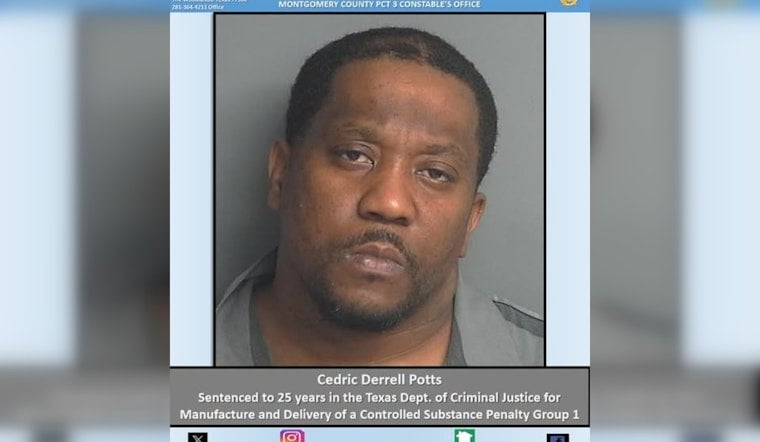 Houston Man Caught With 500 Grams Of Fentanyl Gets 25 Years In Texas Lockup