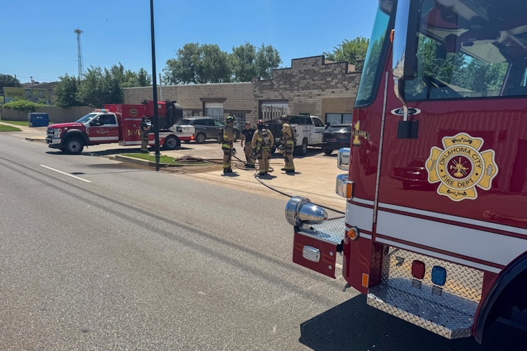 Hydrogen Tank Scare Empties Corner In Northwest Oklahoma City