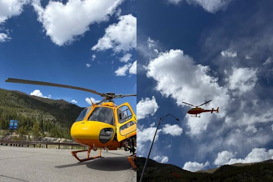 I-70 Mountain Drama as Flight for Life Plucks Patient From Bakerville Exit